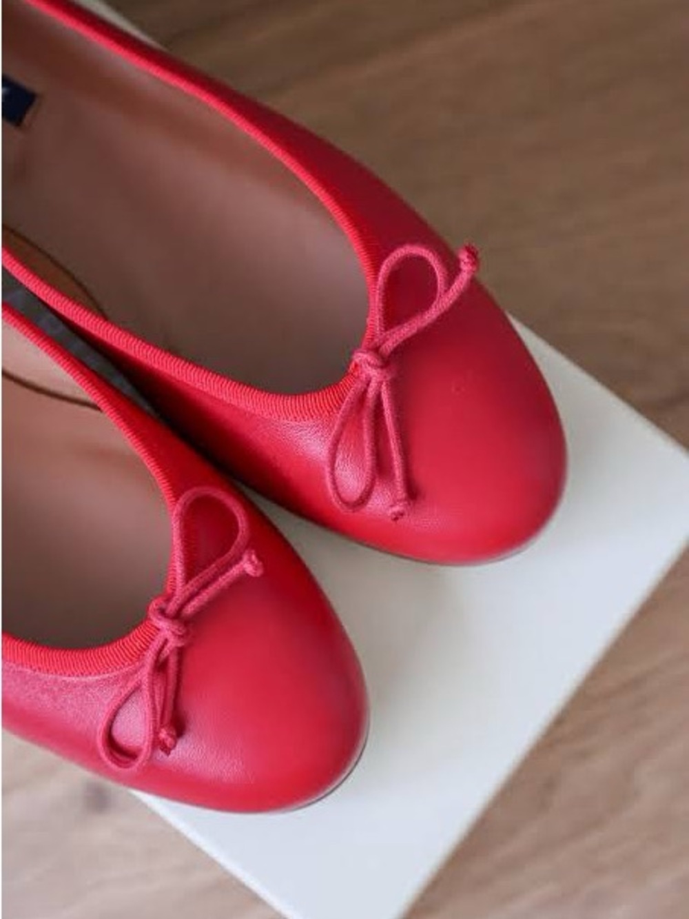 MARGAUX Demi Ballet Flat - Scarlet Red